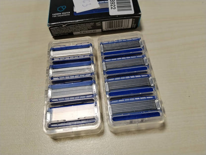 300963 - BRISK WILKINSON SWORD Hydro 5 për burra, 8 tehe zëvendësuese, xhela hidratuese, prerës i palosshëm