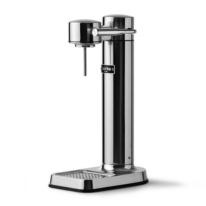 255013 -AARKE CARBONATOR 3, Karbonator uji prej Ã§eliku inox, përfundim modern rëre, për ujë cezme, kompatibël me cilindra CO2 60L