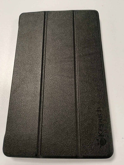 300066 - KEPUCH Mbrojtëse Custer për Huawei MediaPad T3 8.0, prej lëkure PU, e zezë.