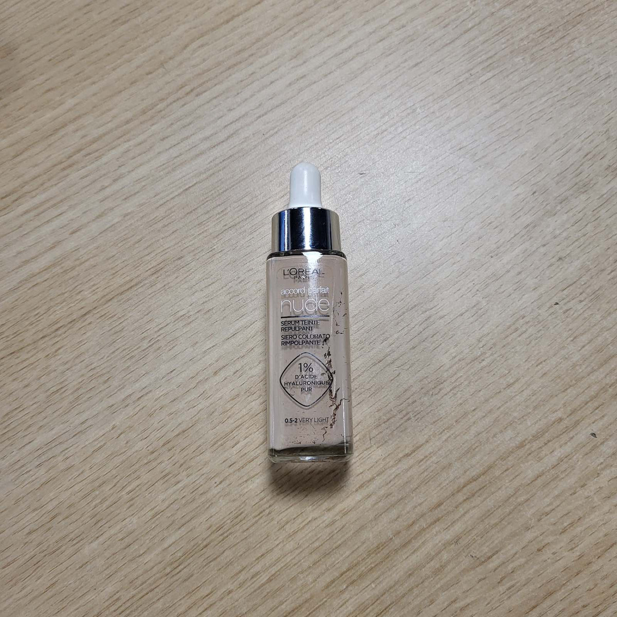 301047 - L'ORÉAL PARIS - Accord Parfait, Serum Mbushës me Ngjyrë - 30ml - 1% Acid Hialuronik, 7% Glicerinë