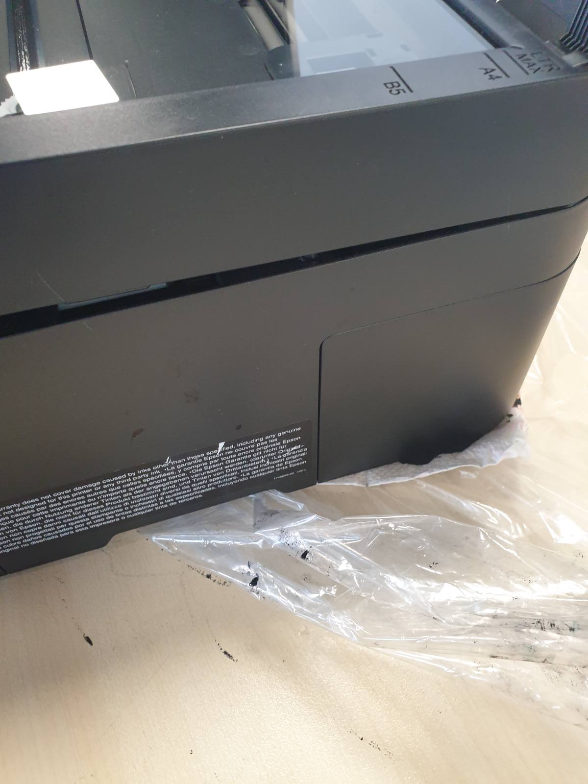272667 - EPSON ECOTANK ET-2870, Printer me Depozitë Boje, Wi-Fi, A4, Printim, fotokopjim, skanim, Ekran LCD 3.7 cm, Përfshin bojë deri në 3 vjet