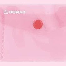 267509 - DONAU Dosje Zarf me Kapëse PP A7, 180 mikron, e Kuqe