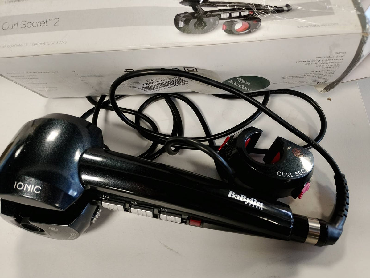 302723 - BABYLISS Curl Secret - Hekur Automatik Kaçurrelash Ionic, 2 Koka të Ndërrueshme, 190-230°C, C1300E