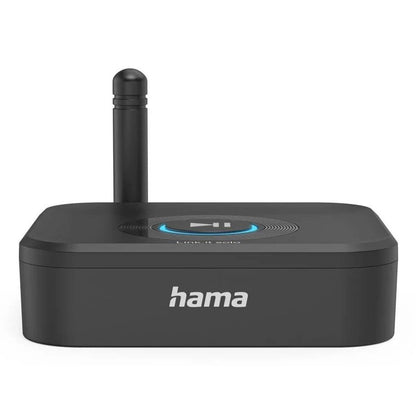 158382 - Hama Link.it solo – Marrës audio Bluetooth – lidhje 3.5 mm – Bluetooth 5.3 – rreze veprimi deri në 50 m – USB-C – ngjyrë e zezë.