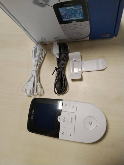 298033 - BEURER EM 49 Digital TENS/EMS, pajisje elektroterapie 3-në-1, 4 elektroda