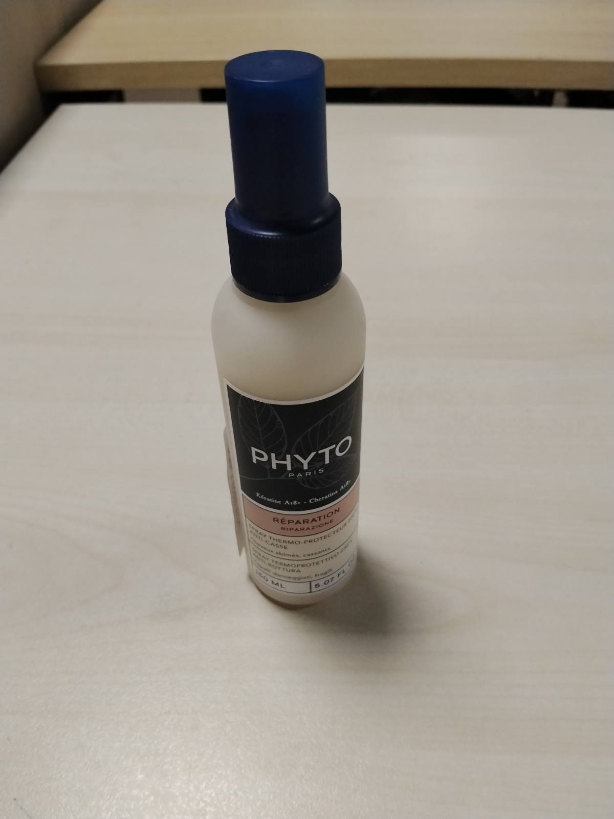 300904 - PHYTO Sprej termik mbrojtës kundër thyerjes Repair me keratinë botanike, 150 ml