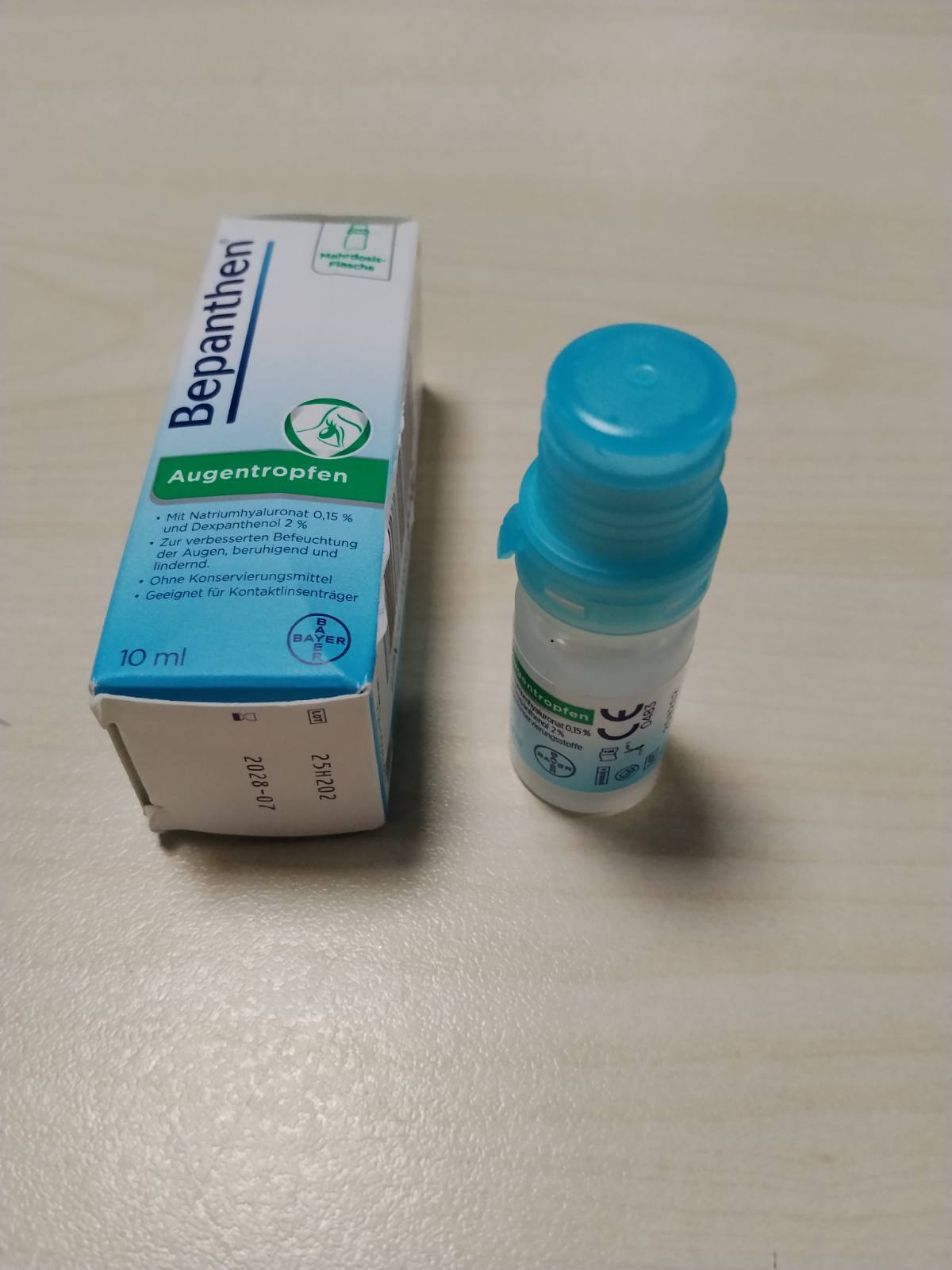 301020 - BEPANTHEN Pika për sy, 10 ml