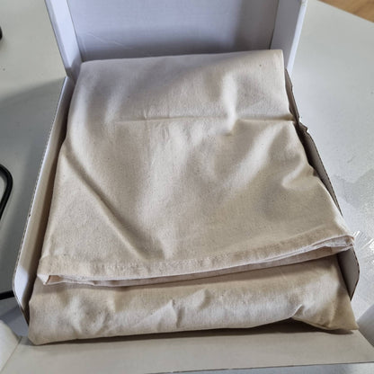 298721 - NORDSTERN Jastëk me Kokrra Gruri 20 x 53 cm, Jastëk Ngrohës për Mikrovalë, Mbulesë 100% Pambuku
