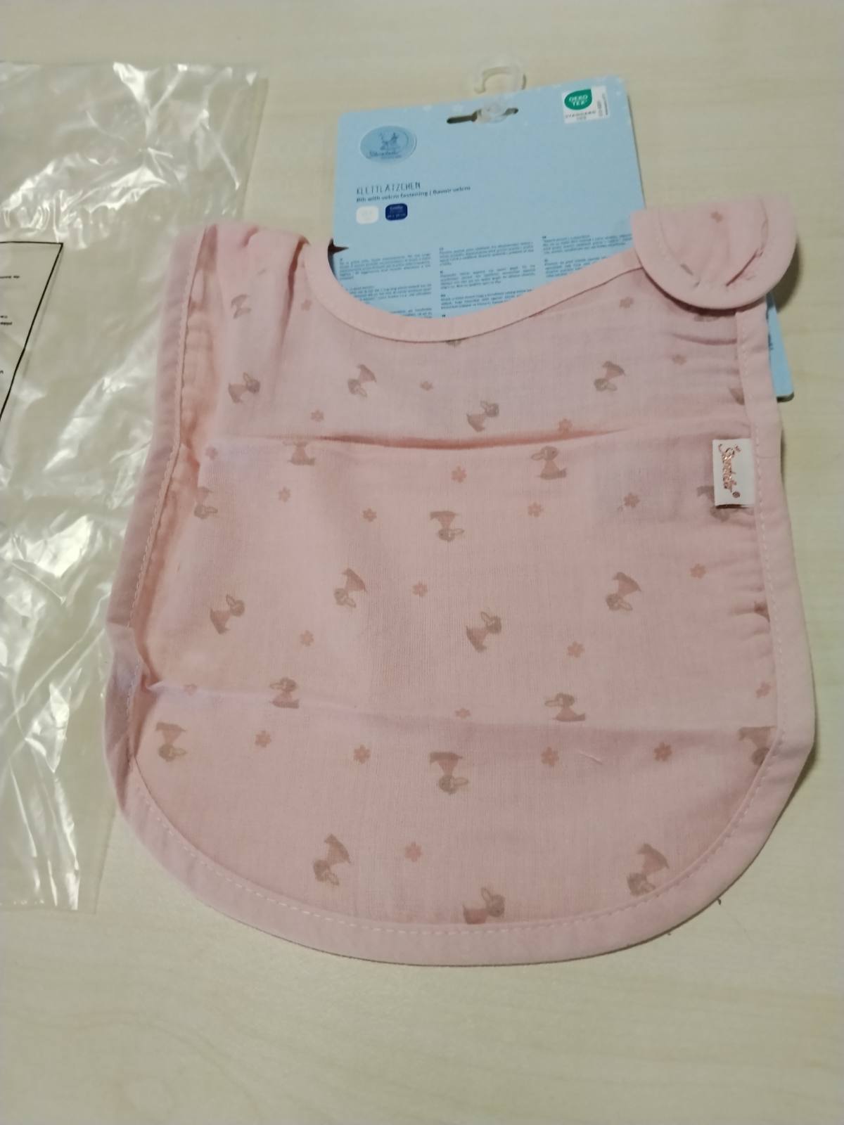 303651 - STERNTALER Shtresë për foshnje me mbyllje velcro Donkey Emmi Girl Flora Rose