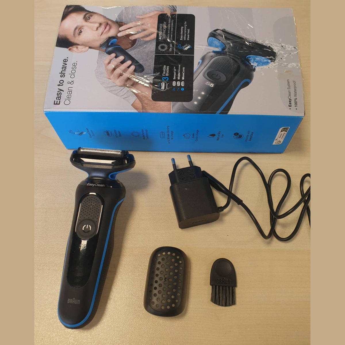 297913 - BRAUN Makinë rroje elektrike për meshkuj Seria 5, 51-B1000s, blu