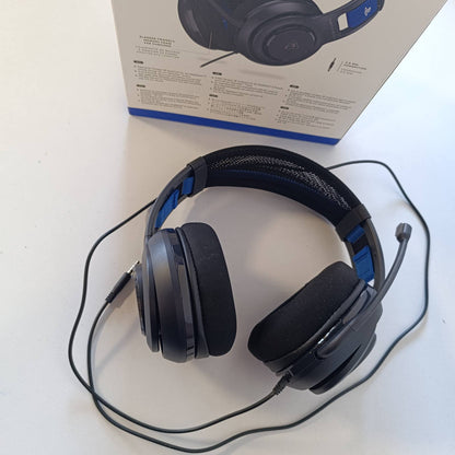 299223 - TURTLE BEACH Kufje Lojërash Atlas 200 Black, Licencë Zyrtare për PlayStation, Drajverë Nanoclear 50 mm për PS5 dhe PS4