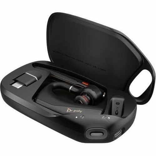 158476 - HP Poly Voyager Legend 50-M Headset UC – Kufje mono pa tela me Bluetooth, me rreze veprimi deri në 30 m, rezistencë 16 Ohm, frekuencë 100 Hz–20 kHz, dizajn në vesh dhe pas veshit, me mikrofon të integruar.