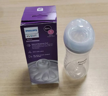 298702 - PHILIPS AVENT Shishe për foshnje Natural Response, 330 ml, pa BPA, për foshnje 6 muajsh e lart (modeli SCY906/01)