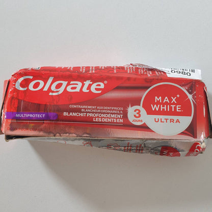 306962 - Colgate Max White Ultra Multi Protect, 50 ml, Pastë Dhëmbësh për Dhëmbë më të Bardhë dhe Freski që Zgjat