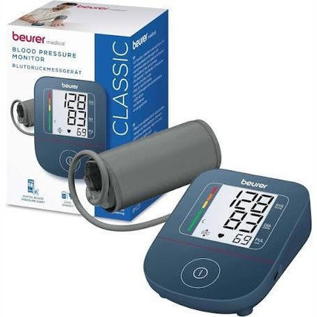 306162 - BEURER Monitor tensioni i gjakut BM 25, për krahun e sipërm, matje e saktë, me port USB-C, blu