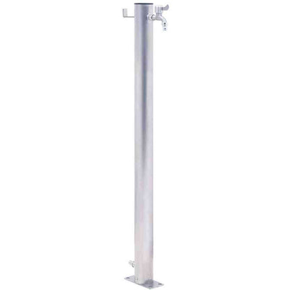 183410 - vidaXL Kolonë Uji për Kopsht, e Rrumbullakët, 80 cm, Çelik Inoks