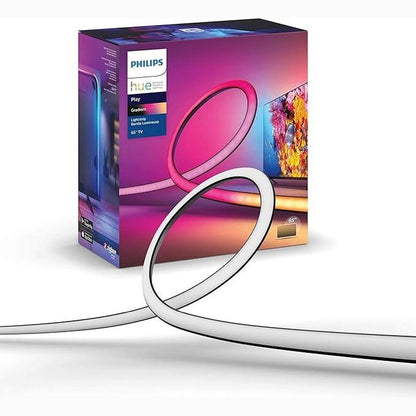 167288 - PHILIPS Hue Play Gradient Lightstrip – Shirit LED për Televizorë 65", Ndriçim Ambilight i Sinkronizuar me Ekranin, i Pajtueshëm me Alexa, Google Assistant dhe Apple HomeKit