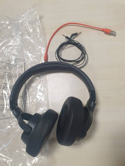 267793 - JBL TUNE 720BT, kufje pa tel në vesh, ngjyrë e zezë, JBL Pure Bass, Bluetooth 5.3, thirrje pa duar, kabllo audio, 76 orë jetëgjatësi baterie