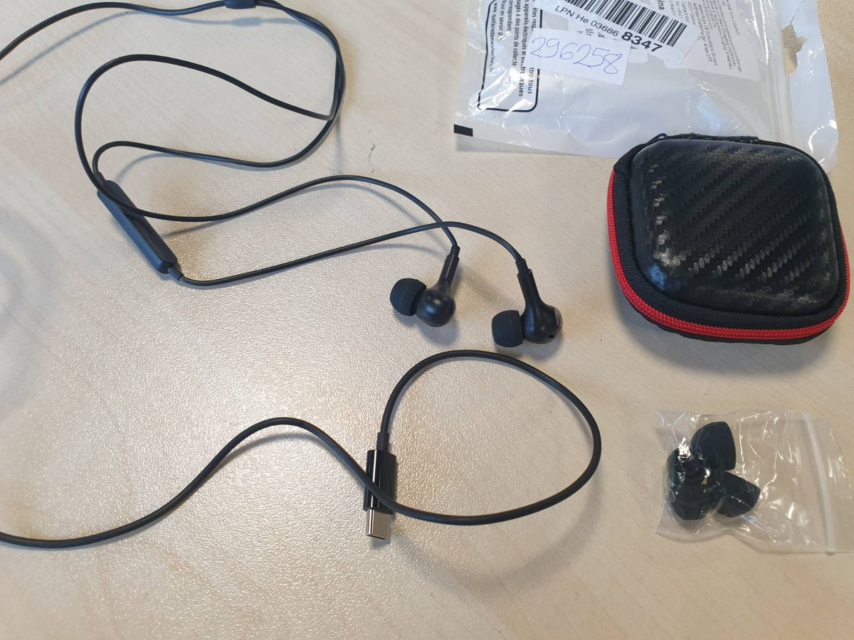 296258 - Kufje USB C për Galaxy A56 A36 A17 5G Samsung A54 A34 A35 S25, Kufje Magnetike Tipi C me Kabllo Mikrofoni, Lidhës Kufjesh USB C për iPhone 17 16e 15 Pixel 10 9a 8a Xiaomi 15 iPad Mini Air