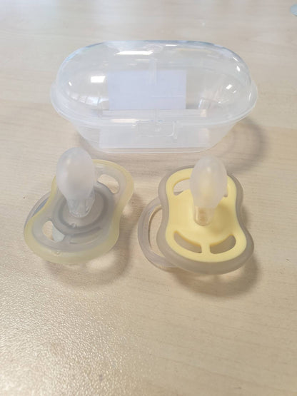 298634 - PHILIPS AVENT Biberonë Nate Ultra Air, Pako me 2 copë, pa BPA, për foshnje 18 muajsh e lart, përfshin kuti bartëse dhe sterilizues, Cloud/Tiger