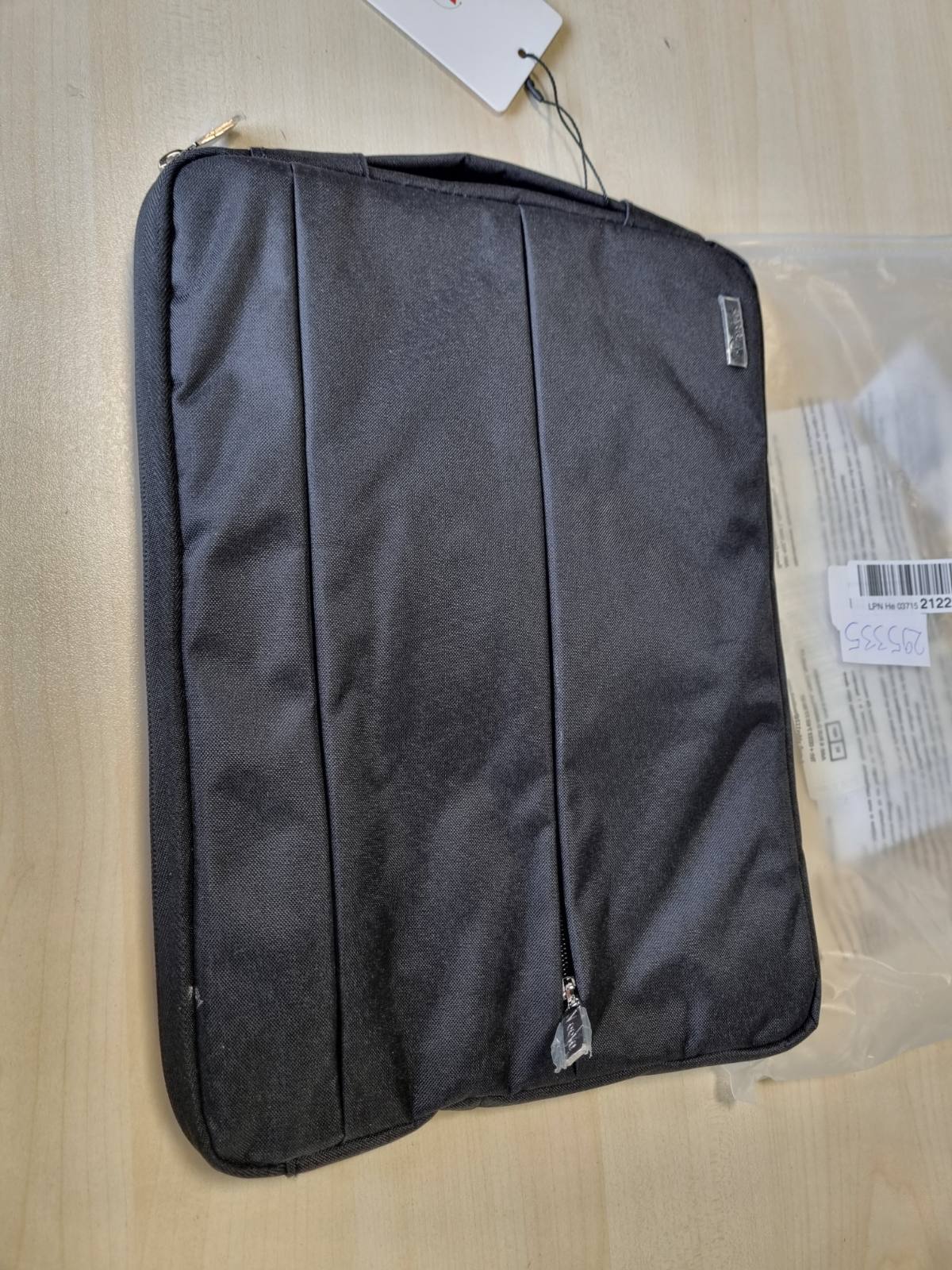 295335 - VOOVA Çantë për laptop 14 inç, mbulesë për MacBook Air Pro M1 M2 14.6 inç, për tablet, Dell, HP, iPad, e zezë