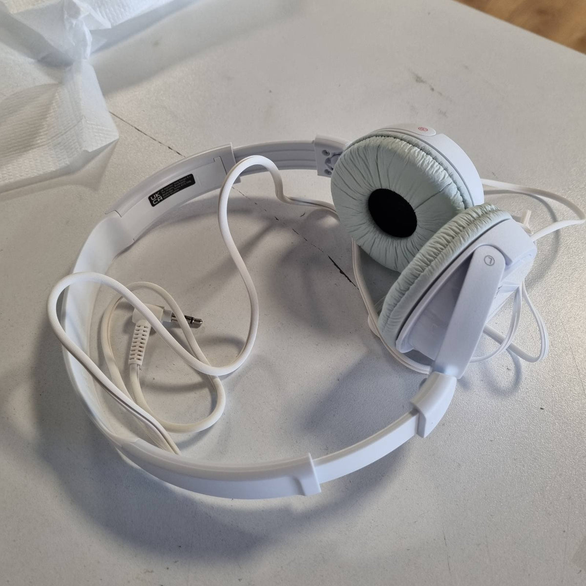 299825 - KUFJE SONY MDR-ZX110/WC(AE), TË PALOSSHME, TË BARDHA