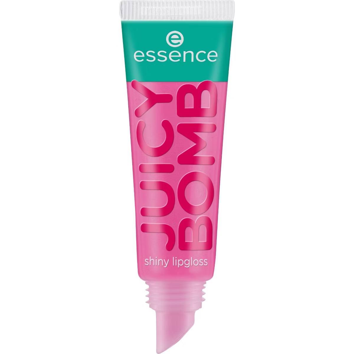 295113 - Shkëlqyes buzësh me shkëlqim Essence Juicy Bomb - 102 Witty Watermelon, 10 ml: Xhel i lëngshëm, Vegan, Pa parabene