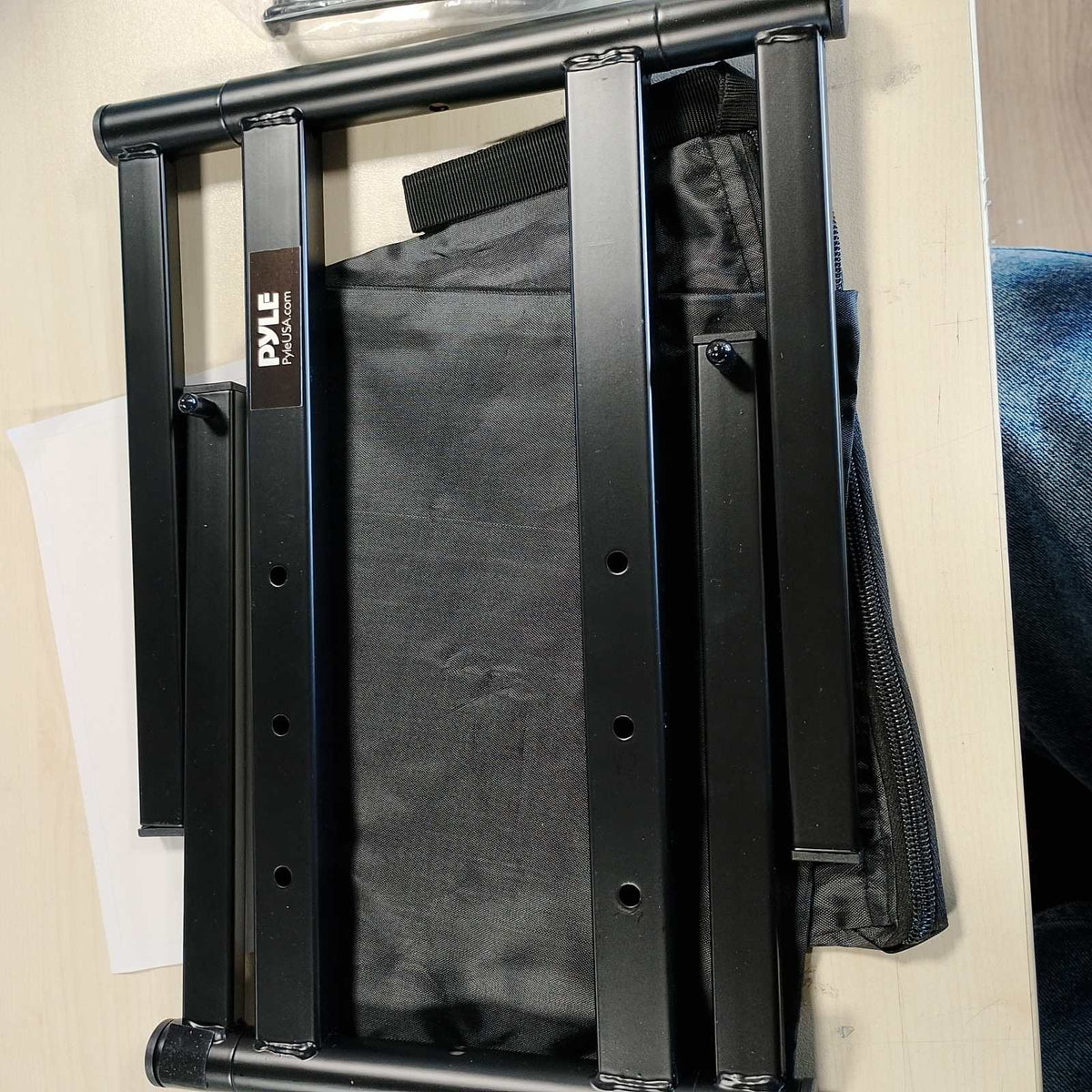 299516 - PYLES Mbajtëse për Laptop, Tavolinë qëndrimi me lartësi të rregullueshme, tabaka të palosshme, aksesorë për iPad dhe stacion pune