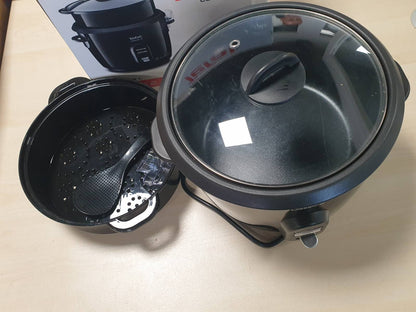 162186 - TEFAL Tenxhere Orizi, Tenxhere Jo-ngjitëse 5L, Kapacitet Orizi 1.5kg, Funksion Mbajtje Ngrohtësie, Shportë me Avull, Modeli Klasik 2 RK103811