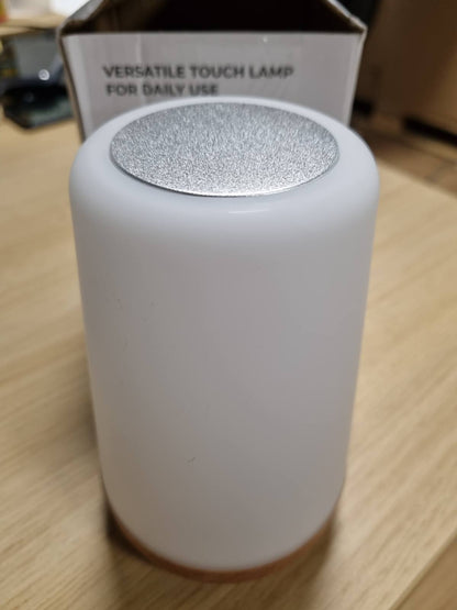 186275 - UPXNBOR Llambë LED pa Tel për pranë Shtratit, Rikarikuese USB, me 13 Ngjyra RGB e Zbehtë dhe 4 Mënyra, Kontrollues me Telekomandë, Kohëmatës dhe Grep, Dritë Natë Portative për Dhomën e Gjumit, Dhomën e Fëmijëve, Dhomën e Ndenjes