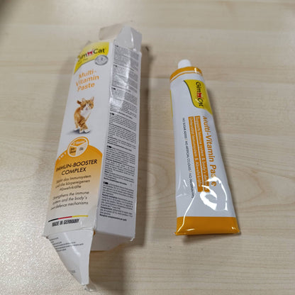 198442 - GIMCAT Pastë Multi-Vitaminash për Macet - Aktivizon Mbrojtjen dhe Forcon Sistemin Imunitar - 1 Tub (200g)
