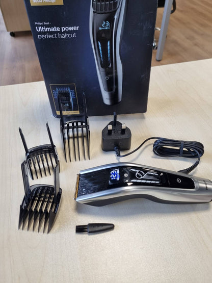 274881 - Philips Makinë prerëse flokësh HC9450/13 Seria 9000 me motor, krehër i rregullueshëm