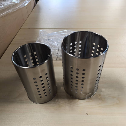 198876 - MBAJTËSE ENËSH KUZHINE nga çelik inox me 2 pjesë, për ruajtjen e thikave, pirunëve dhe lugëve