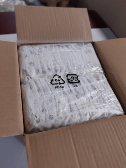 185221 - AMAZON BASICS Pelenë për Qen Meshkuj, Madhësi XS, Pako me 30 Copë, Ngjyrë e Bardhë