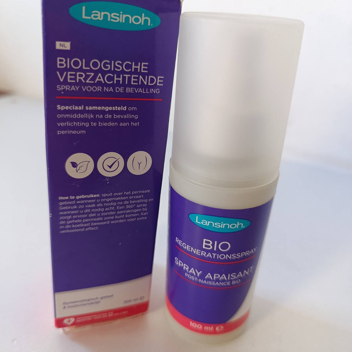298474 - LANSINOH Sprej Qetësues Pas Lindjes Organik - 100ml
