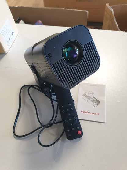 319692 - X500 MINIPROJEKTOR me Android 11, HD 720P, Wi-Fi, Bluetooth, korrigjim automatik, portativ për kinema në shtëpi dhe përdorim në natyrë