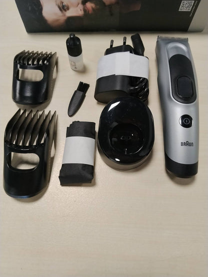 296595 - BRAUN Makinë prerëse flokësh HC7590, gri, për meshkuj, 7.5 cm
