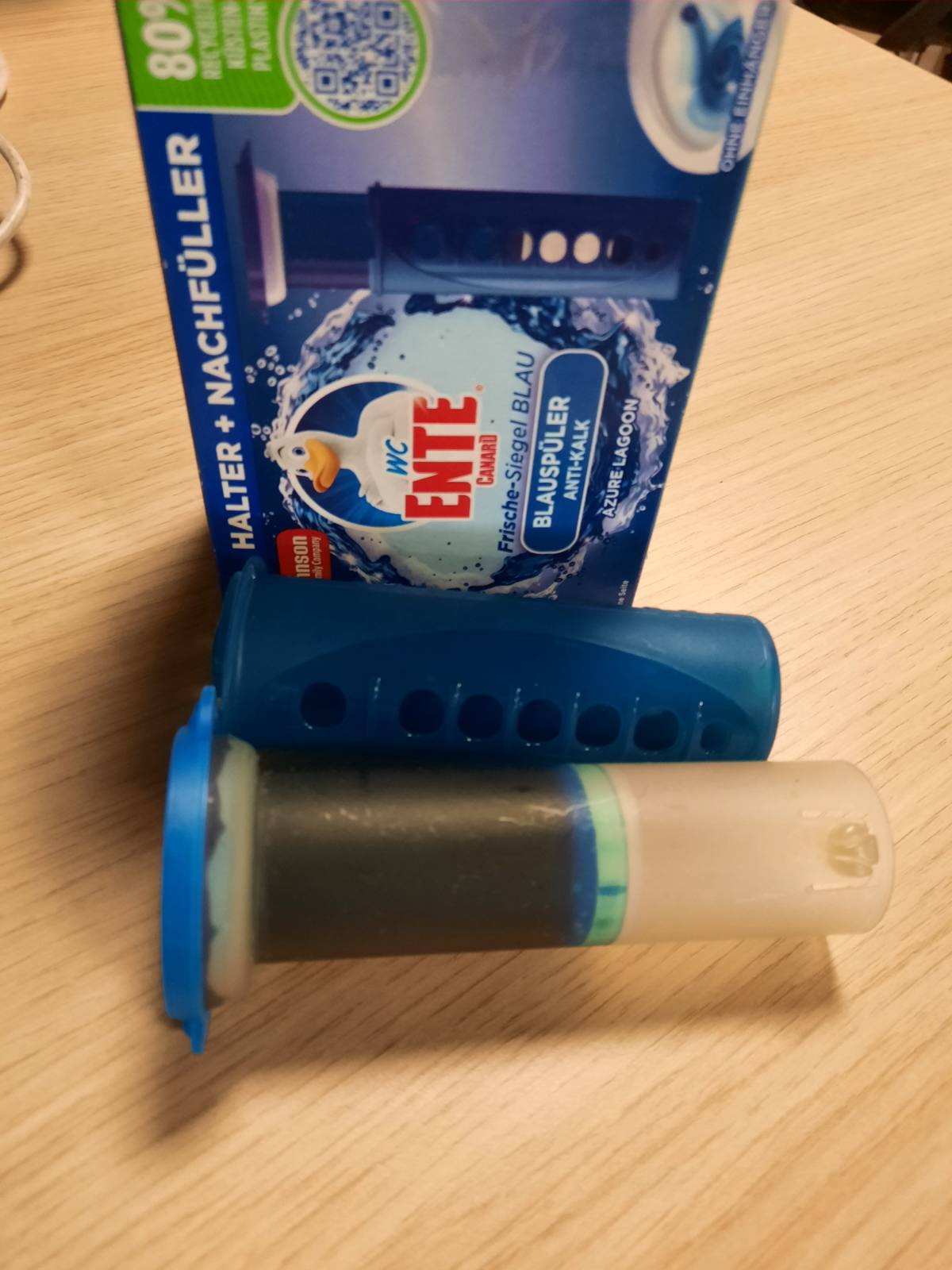 298902 - DUCK FRESH SEAL - Set fillestar (1 mbushje), Pastrues tualeti pa shportë, Azure Lagoon, 36 ml