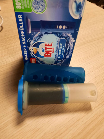 298902 - DUCK FRESH SEAL - Set fillestar (1 mbushje), Pastrues tualeti pa shportë, Azure Lagoon, 36 ml