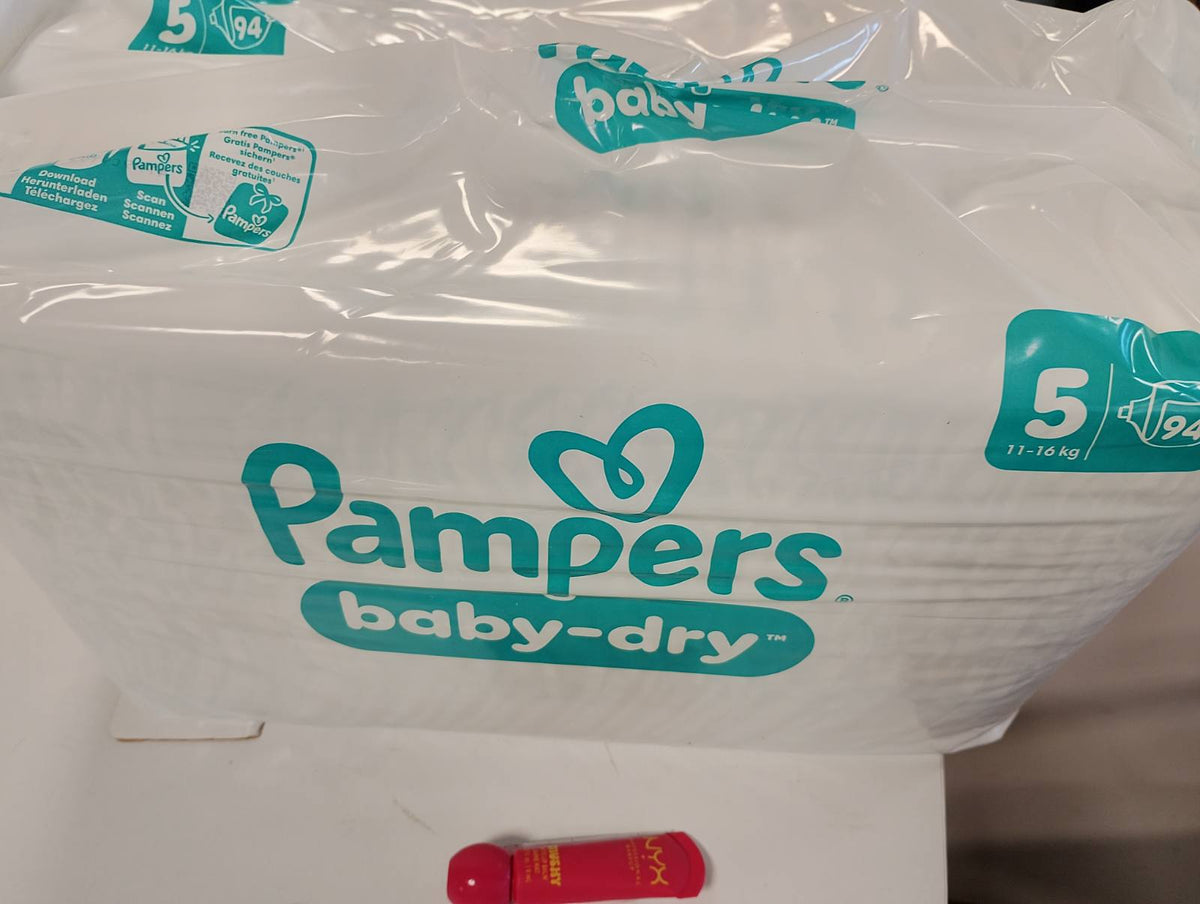 300544 - PAMPERS Pampers Baby-Dry Madhësia 5, 94 pelena, 11kg-16kg