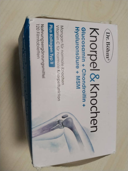 305856 - DR. BÖHM Cartilage & Bones, 120 tableta, me vitamina C dhe D