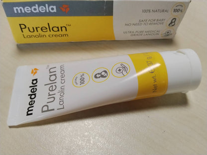 306749 - MEDELA Krem Purelan Lanolin për ushqyerjen me gji, për thithka të lënduara dhe lëkurë të thatë, 100% natyral, hipoalergjik, 37g