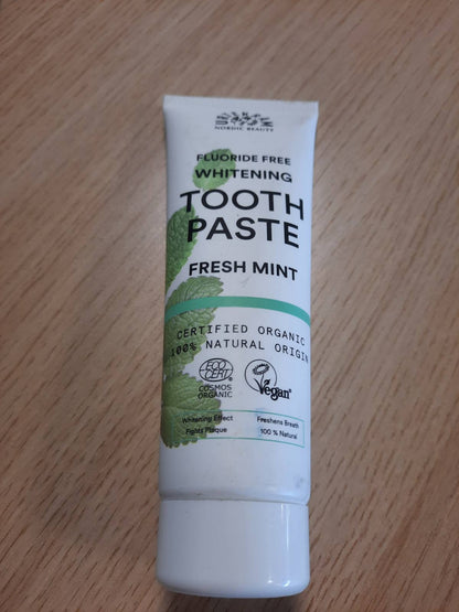 303999 - URTEKRAM Pastë dhëmbësh Bio9 Organic Fresh Mint - 75 ml