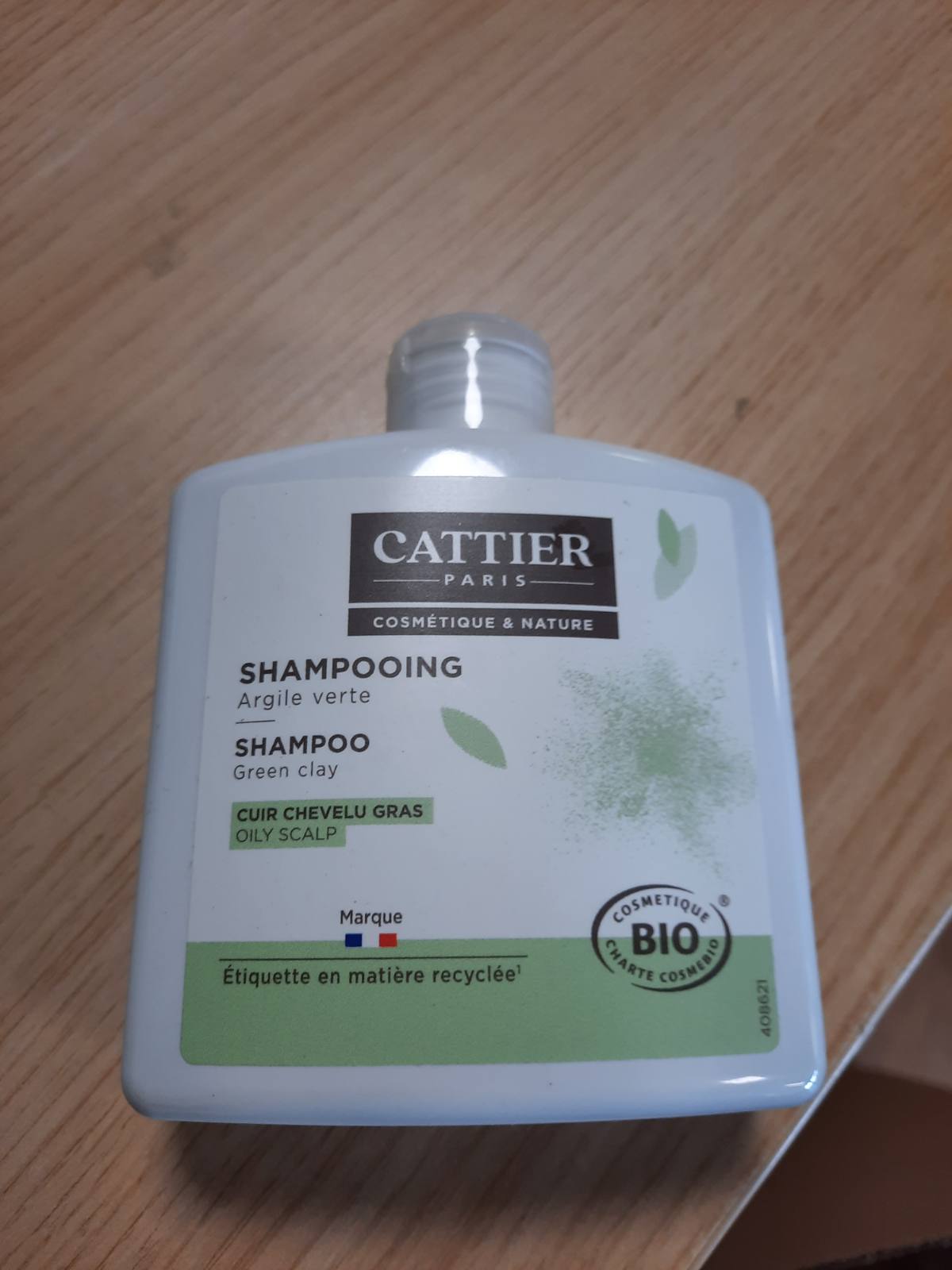 306969 - CATTIER Shampo për skalpin e yndyrshëm me argjilë jeshile 250ml