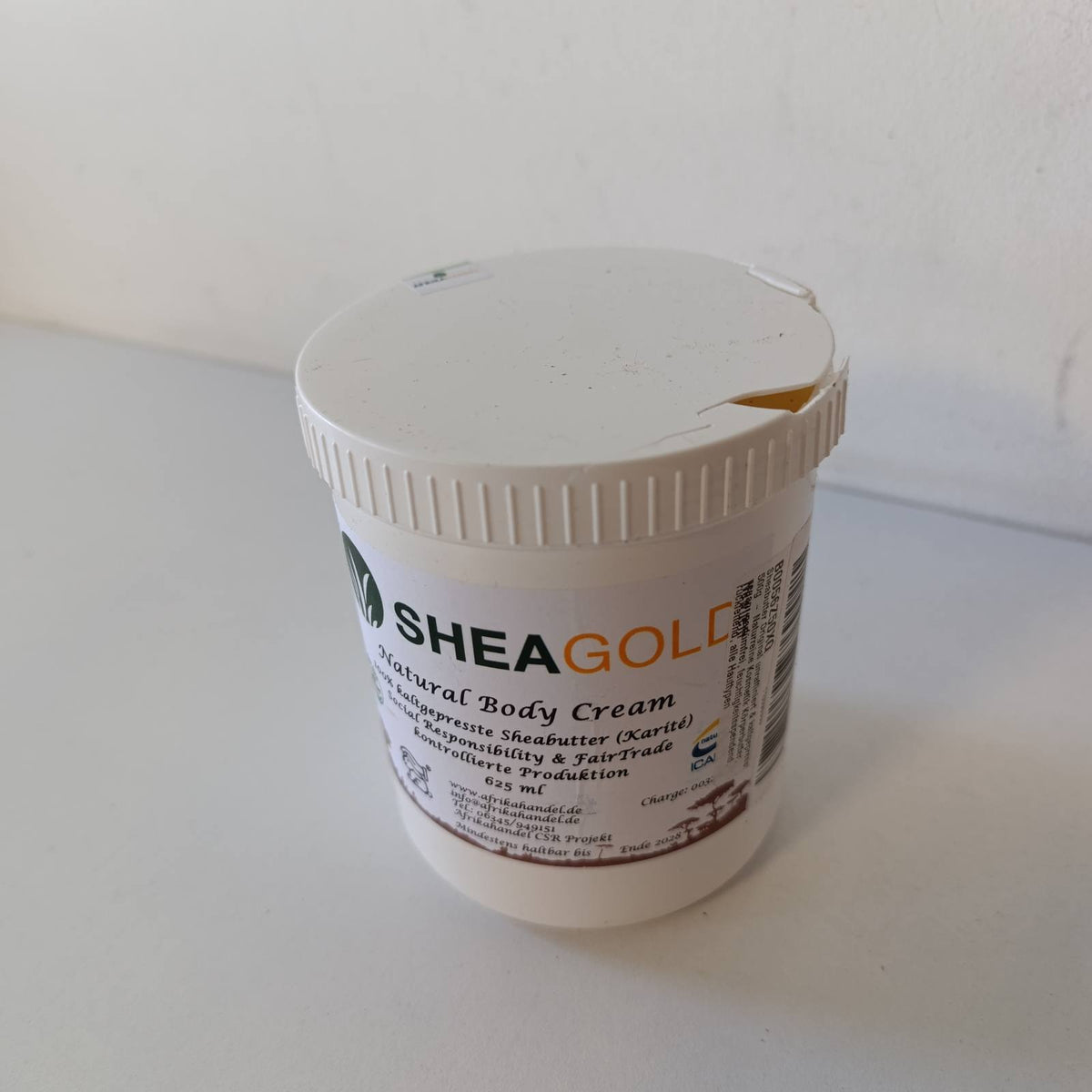 303506 - GJALP SHEA Gjalpë origjinal i pa rafinuar dhe i shtypur në të ftohtë, 500g, hidratues, rigjenerues, i përshtatshëm për të gjitha llojet e lëkurës