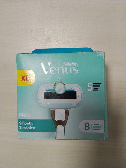 298400 - GILLETTE Brisqe rroje Venus Pro Smooth Sensitive - 8 tehe zëvendësuese