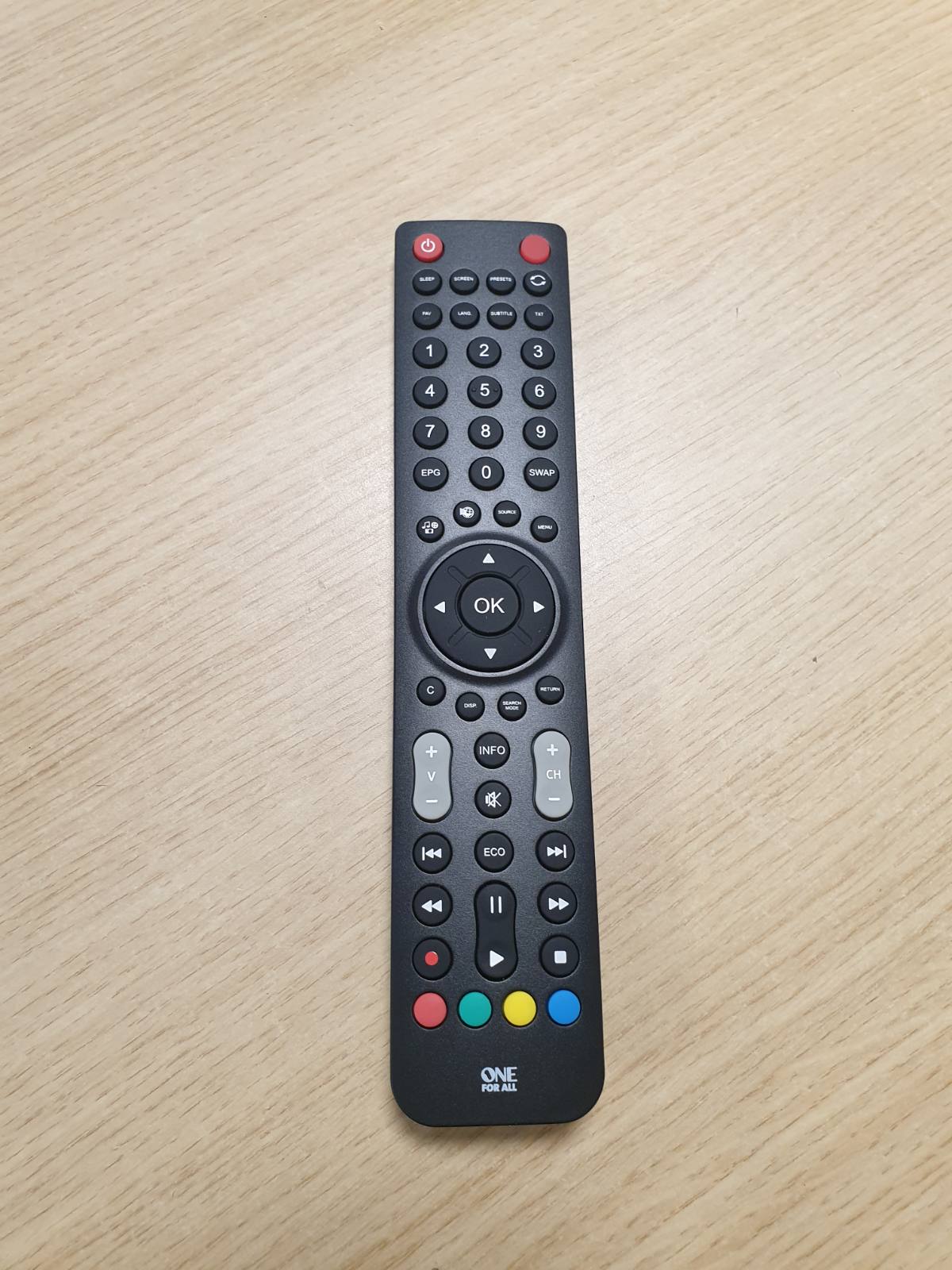 295288 - Telekomandë për TV Sharp, URC1921, zëvendësim për të gjitha TV-të Sharp