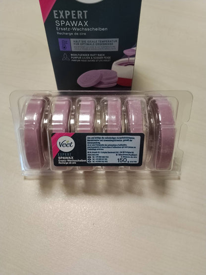 303845 - VEET Disqe dylli të ngrohtë Spawax për pajisjen e depilimit - 1 x 6 disqe dylli