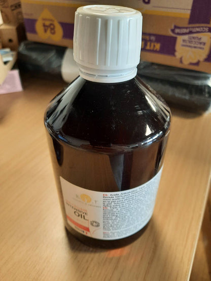 303330 - Vaj Anticelulit, 500ml, Dobësues dhe forcim, 100% vajra esencialë natyralë
