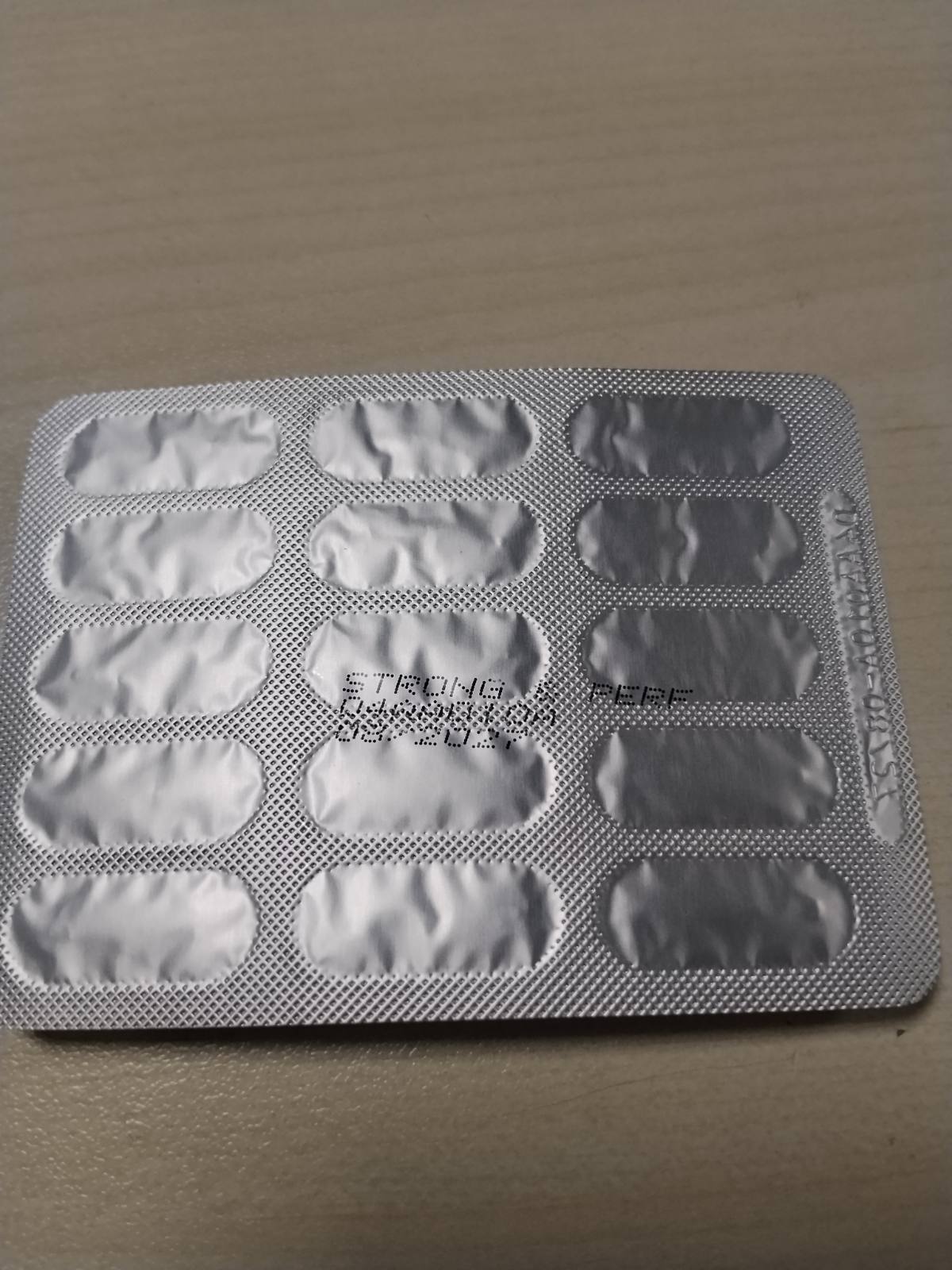 296952 - TRYVITE STRONG&PERF - Formulë praktike për burra aktivë, 60 kapsula me xhensen, maka, argininë, citrulinë dhe zink